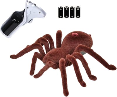 Goodz4All Bestuurbare Spin Vogelspin Bruin Robot Speelgoed & Batterijen Halloween