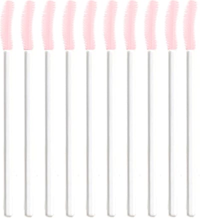 Boozyshop ® Wimperborsteltjes - Mascara borsteltjes - Ook te gebruiken als wenkbrauw borstel - Wegwerp - 10 stuks - Disposable Curling Mascara Wands 10 pc.