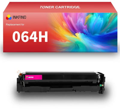 INKFIND 064H tonercartridge Magenta compatibel met Canon 064 Magenta Canon 064H Magenta toner cartridge -1-pack Magenta