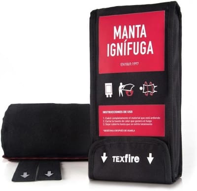 Gecertificeerde Brandblusdeken met Textielbekleding – Snelle Brandbestrijding voor Keuken en Camping