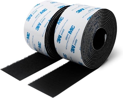 Dubbelzijdige tape van nylon, 50 mm x 3 m, sterke hechting, veelzijdig en duurzaam, ideaal voor knutselen en reparaties