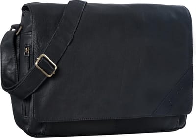Leren Schoudertas Heren Vintage voor 15.6 Inch Laptop - Kantoor & Unit Bag