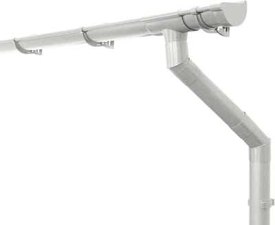 Dakgotenset Halfrond 125mm 4m voor Professionele Dakafvoer
