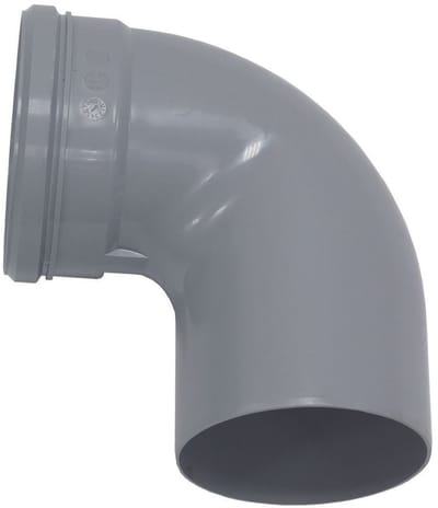 Vaillant Bocht 87 graden voor starre rookgasafvoer DN 130, PP, 0020042765