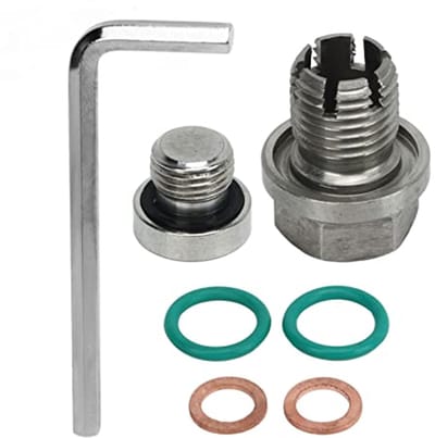 Zelftappende Olieafvoerplug Reparatieset voor Oliepan - Roestvrijstalen Oplossing voor Draadreparatie (M12.1-1.5x15mm)