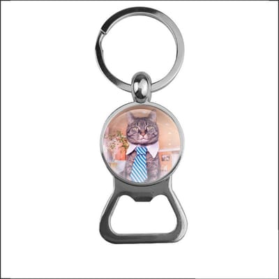 Bieropener Glas - Kat