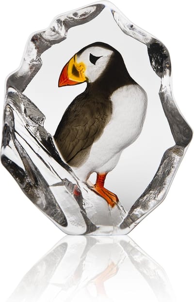 Mats Jonasson Papegaaiduiker Zuiver Kristal Zweeds Design - Diverse Kleuren - Voor Binnen - Staand