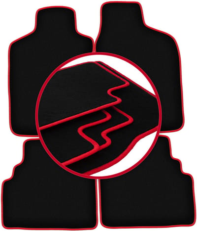 CARLUX-RED automatten voor: Opel Frontera B 3-deurs (1998-2006)