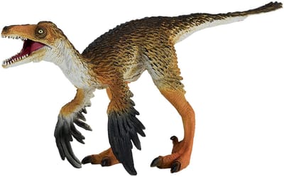 Mojo Prehistorie Troodon met Beweegbare Kaak - 381089