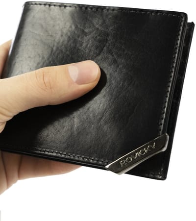 Rovicky Classic - Herenportemonnee - Echt Leer - RFID Bescherming - Compact Ontwerp