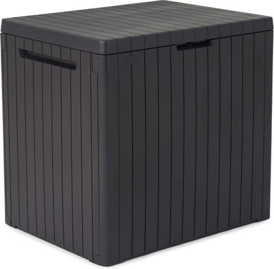 Keter City Opbergbox - 113L - 57.8x44x54.8 cm - Antraciet