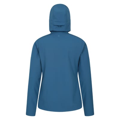 Mountain Warehouse Dames/Dames Exodus waterafstotend softshell jack (Blauw)