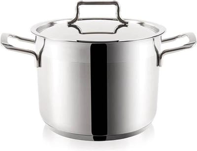 Kookpan Edelstaal met Deksel ANETT 16 cm, 2,3 l - Kookpot - Soeppan