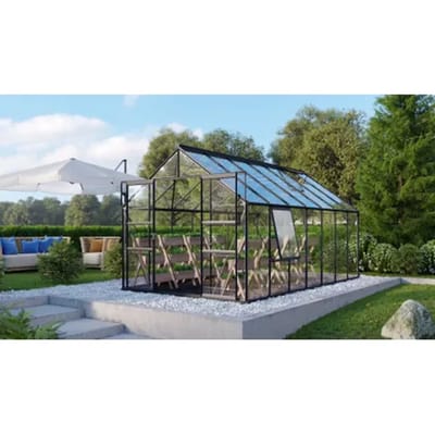 Vitavia Kweekkas Meridian 2 11500 - Veiligheidsglas 3mm - Zwart - 257x445x232cm