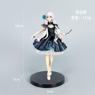 Honkai Impact 3rd Kiana Figuur Symphony Of Holy Night Versie 1/9 Schaal Mooi Anime Meisje Spel Verzamelbaar Figuur Voor Anime Fans gray