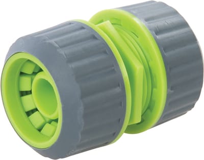 Silverline Slang reparatiekoppeling - Soft-grip - Hoogwaardig ABS - Voor 1/2 inch slangen