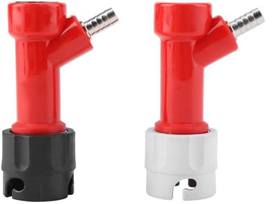 Dailygoody - 1/4 Inch Tall Pin Lock Koppeling - Brouwconnector - Gas en Vloeistof - Kunststof - Quick Disconnect Kit - Geschikt voor Corny Vaatje