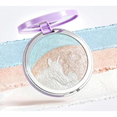 GELLA'S - Iridescent Multicolor Highlighter Powder - 2 Types #01 Brocade Horse Touring the Moon - 14.5g