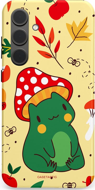 Casetastic Hoesje Geschikt voor Samsung S24 Plus - Stijlvolle Beschermende Duo-layer Case - Kwakende vriendjes