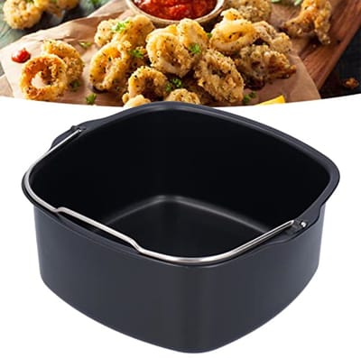 Herbruikbare Taartvorm en Broodbakmand voor Luchtfriteuse - 22 cm