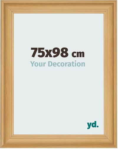 Your Decoration - Fotolijst 75x98 cm - MDF - Dennen Houtnerf - Lazio