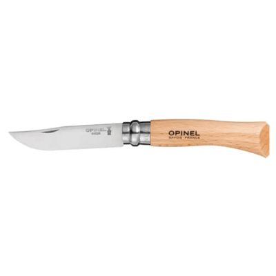 Opinel RVS N°07 Zakmes (Maat - OS, Kleur - Stainless Steel)