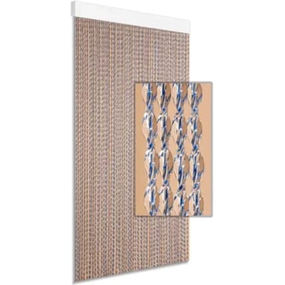 Degor Vliegengordijn Nica - 90x210cm - Blauw - Huisdiervriendelijk