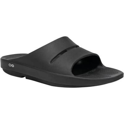 OOFOS OOahh Badslippers JR+SR Zwart 47
