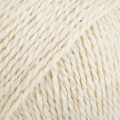 DROPS Soft Tweed Uni - 01 naturel - Wol Garen