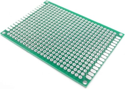 OTRONIC® Experimenteer Prototyping Printplaat 7x9cm groen