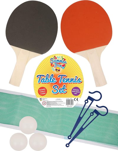 Tafeltennis Set voor 2 Spelers - Compleet met Rackets, Ballen en Net