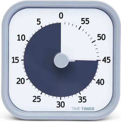 Time Timer® MOD HOME EDITION - kleur Pale Shale - 60 Minuten visuele timer