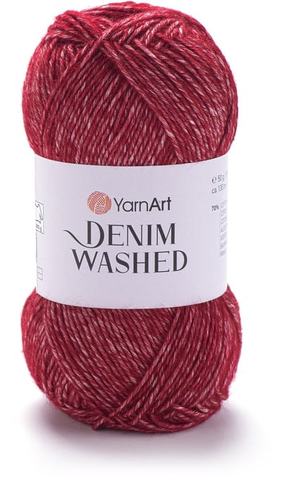 YarnArt Denim Washed – Katoenmix Garen – 50g – ±130m – Vintage Look – Voor Kleding & Accessoires - Kleur 918