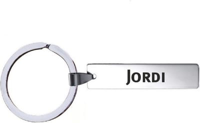 Sleutelhanger Met Naam - Jordi - RVS