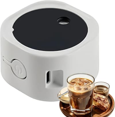 Koffie Mister - Bonen Verstuiver - Statische Koffie Verminderen - Magnetische Basis - 30 ml - Zwart