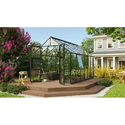 Vitavia Tuinkas Olymp 9900 - Veiligheidsglas 3mm - Smaragd - 257x387x254 Cm