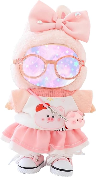 17 cm Poppenkleding Set – 6 Stuks Jurken, Rokken & Accessoires voor 6-7 Inch Poppen