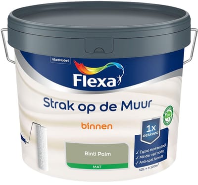 Flexa - Strak Op De Muur Binnen Mat - Binti Palm - Mengverf - 10 L