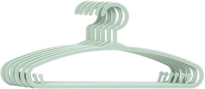 Atmosphera Kids Kinderhanger - Kledinghanger - Groen - 24 stuks - Kunststof