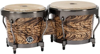 Latin Percussion LPA601-HC Aspire Bongos 6 3/4" & 8" Havana Café - Bongo