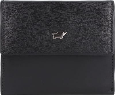 Braun Büffel Anna Portemonnee RFID Leer 11 cm - Dames - Horizontaal - schwarz