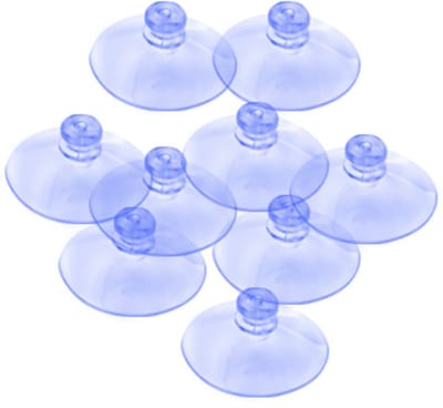 15 stuks Zuignap voor glazen tafel - 20 mm haakloze rubberen zuignap - antibotsings, transparante zuignap van kunststof voor op tafel - eenvoudig te bevestigen en te verwijderen zuignap - paddenstoelvormige, multifunctionele zuignap