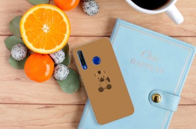 Back Cover voor Honor 20 Lite Telefoonhoesje met Naam Baby Hyena