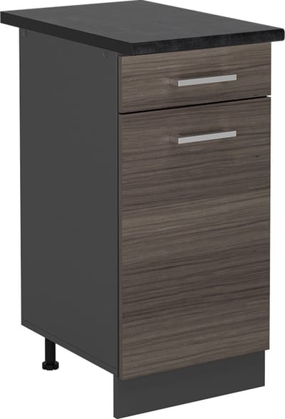 Vicco R-Line Keukenonderkast – 40 cm, WB Antraciet Edel grijs