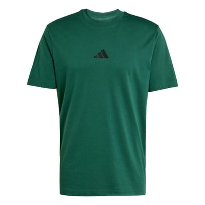 Adidas Sportswear Essentials Small Logo Single Jersey T-Shirt - Heren - Groen