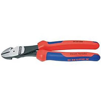 Knipex 74 22 200 Werkplaats Kracht-zijkniptang Met facet 200 mm