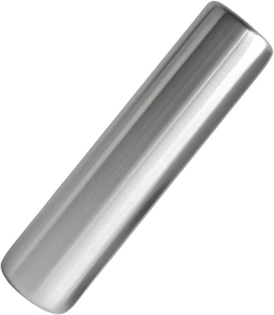 Koelelement Cilinder - Herbruikbaar IJsblok - Voedsel Koel Houden - Lekvrij Roestvrij Staal - 16 cm - Zilver