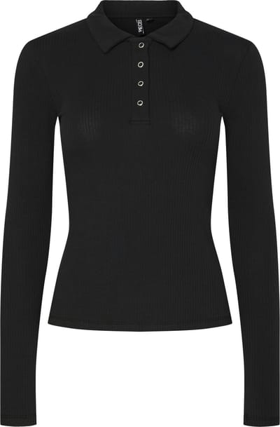 Pieces Polo met lange mouwen PCKITTE