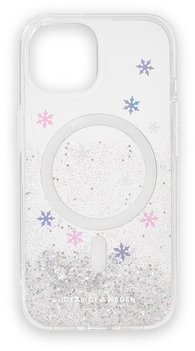 iDeal of Sweden Clear Case Limited MagSafe geschikt voor Apple iPhone 13 / 14 / 15 / 16E Snow Flake