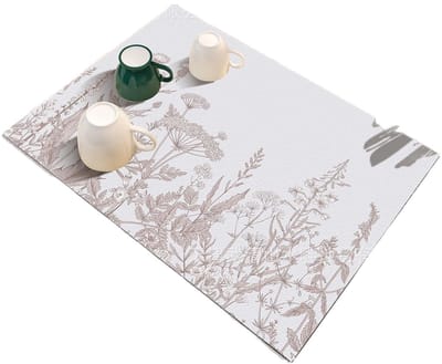 Afdruipmat – Vlekbestendig & eenvoudig te reinigen – Siliconen afdruipmat – Absorberende, antislip mat – Geschikt voor keukens, bars en koffiemachines – 40 x 60 cm